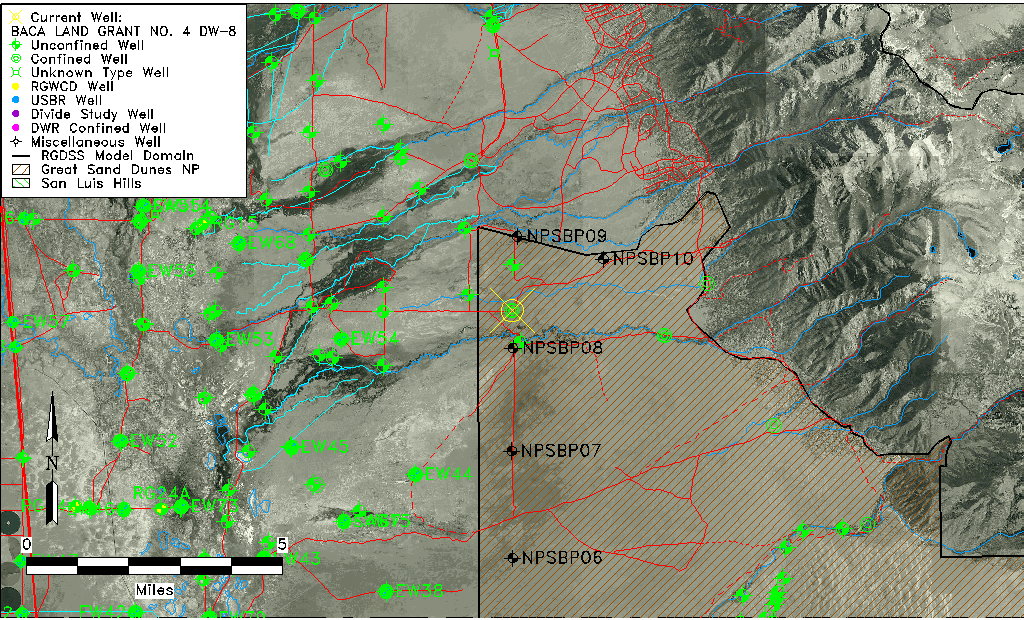 Well BACA LAND GRANT NO. 4 DW8