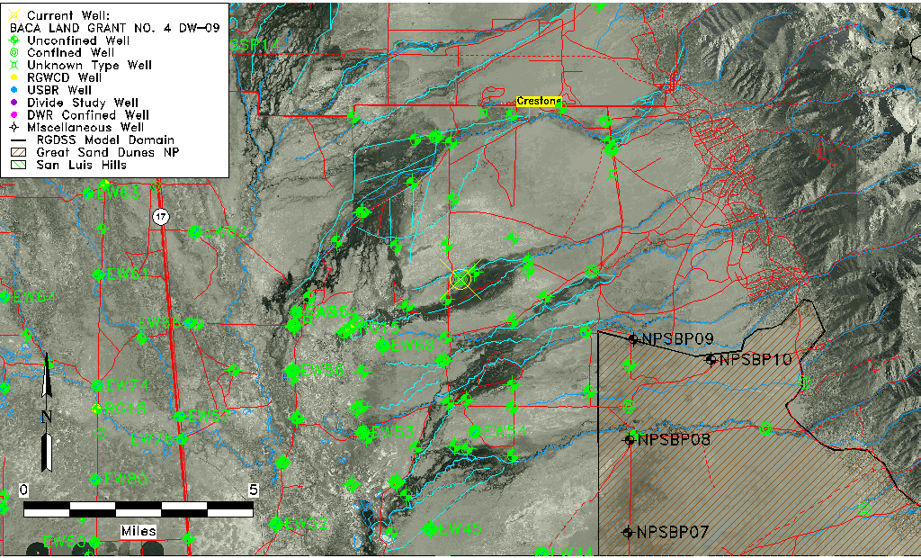 Well BACA LAND GRANT NO. 4 DW09