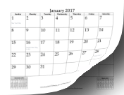Printable 2017 Calendar