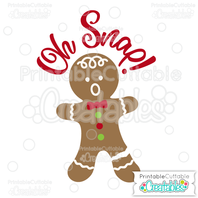 Instant Download Ginger Snap PNG File Popular design Ginger Snap SVG