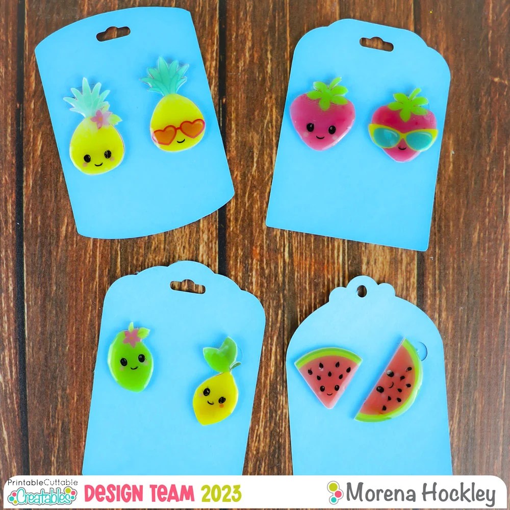 Cute Fruit DIY Earrings