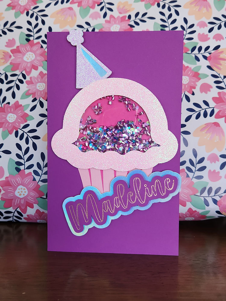 Cupcake Shaker Cards