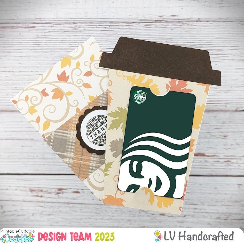 Coffee Gift Card Holder