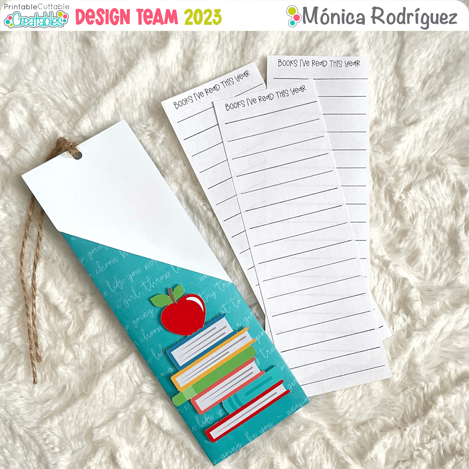 Bookmark Pocket with Book List