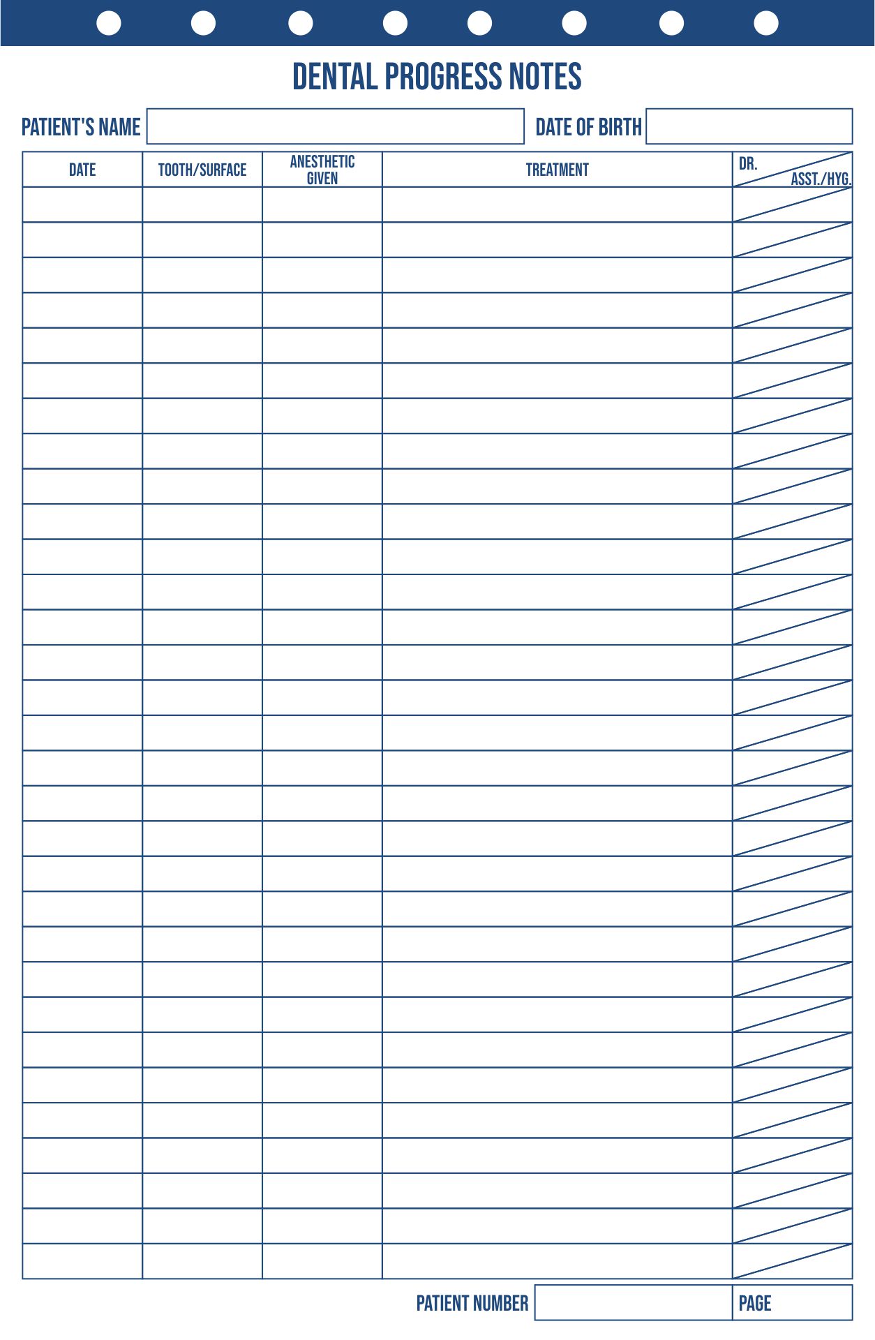 Medical Progress Note Forms 10 Free PDF Printables Printablee