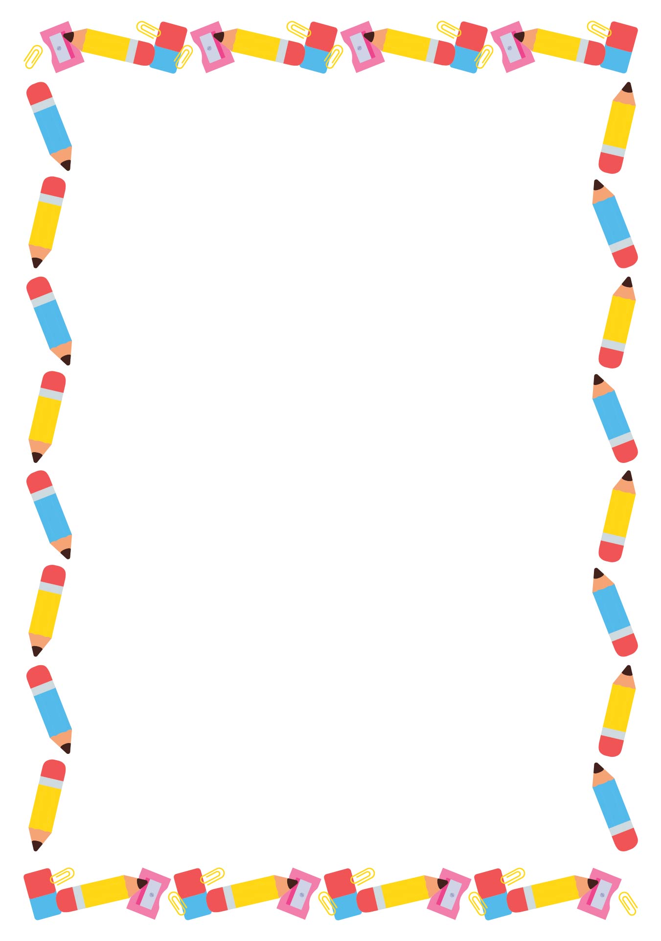 School Borders 6 Free PDF Printables Printablee