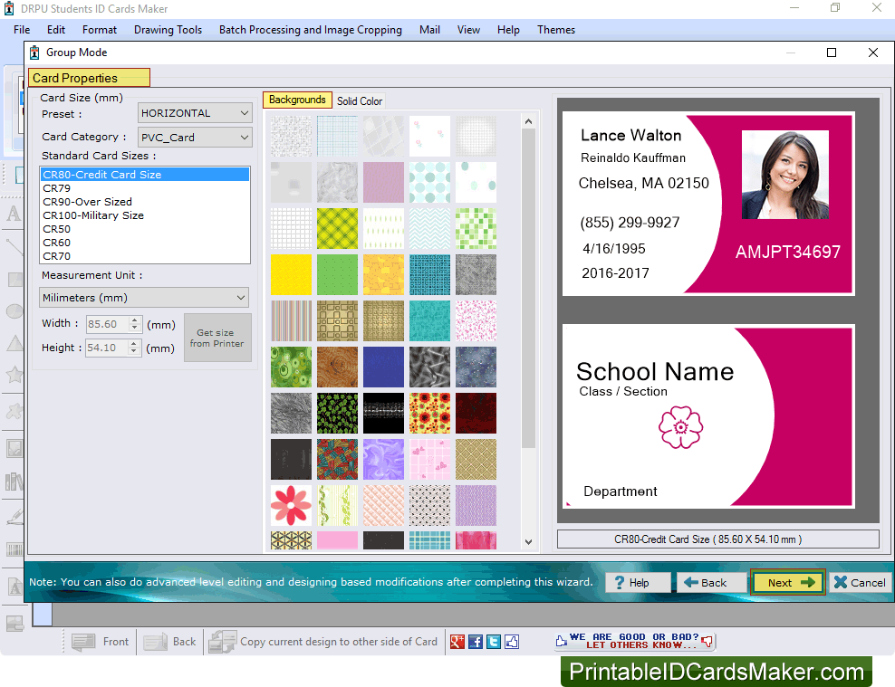 School Id Card Making Software Free Download at Antonucci blog