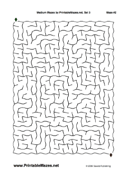 Medium Mazes Set 3 — "Relaxed"