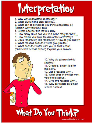 Reading Comprehension - Interpretation Question Stems