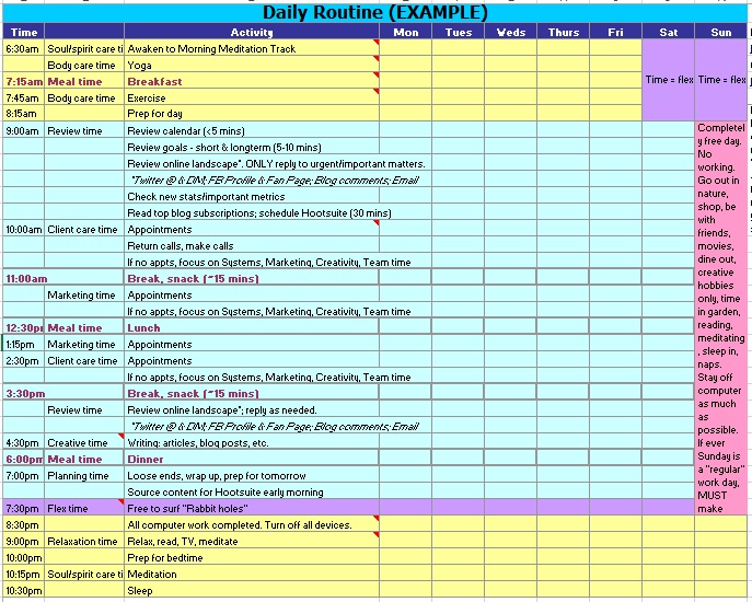 12 Free Sample Staff Schedule Templates - Printable Samples