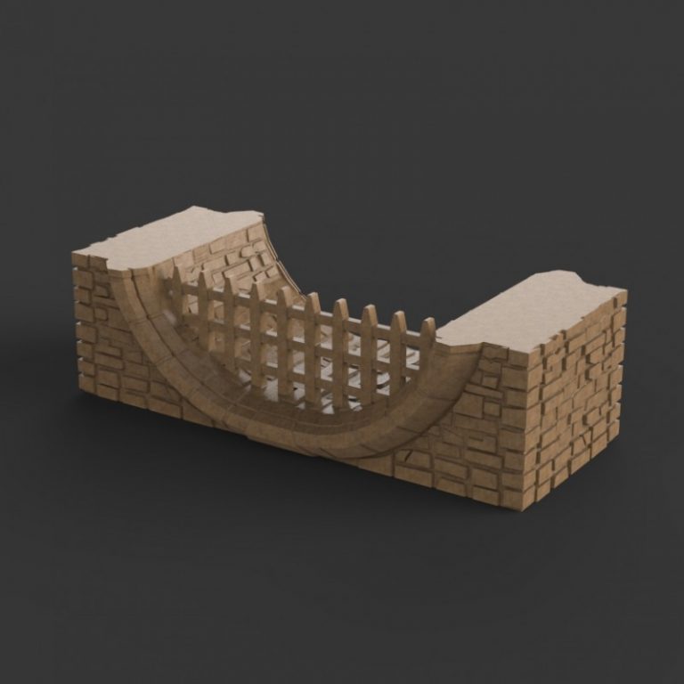3D Printable Winterdale Gatehouse