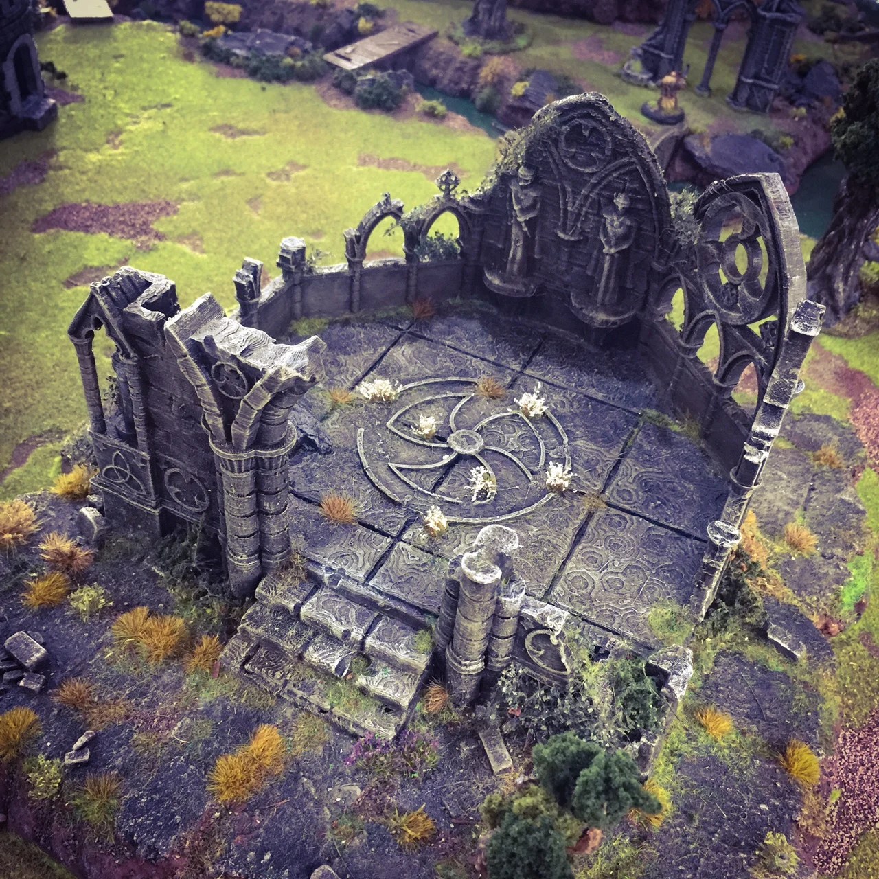 Gothic Abby Printable Scenery