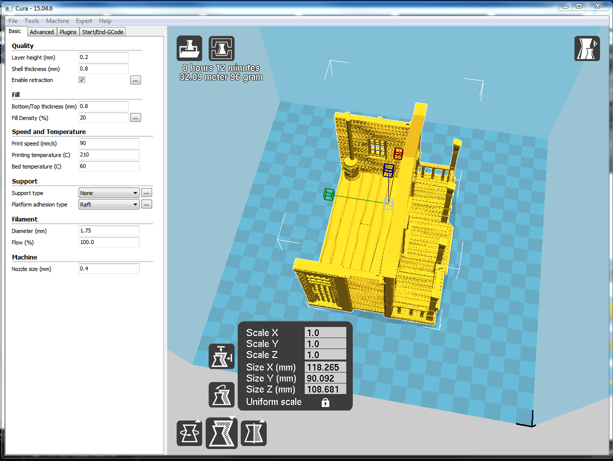Sheriffs Office & Jail Printable Scenery