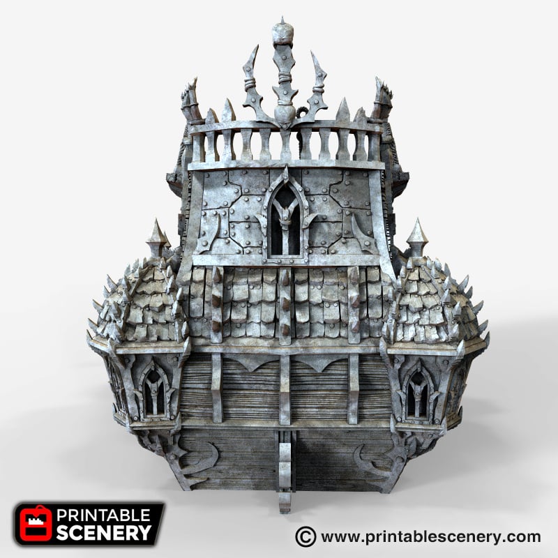 The Black Ship Printable Scenery