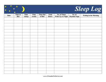 Sleep Log