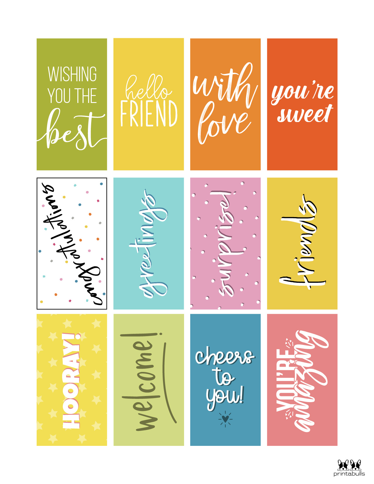 Free Printable Gift Tags - 500+ Tags | Printabulls