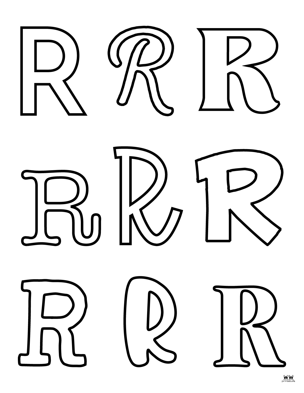 Letter R Worksheets - 50 FREE Printables | Printabulls