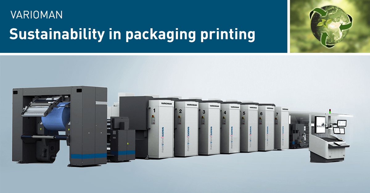 Manroland’s Varioman offers environmentallyfriendly production