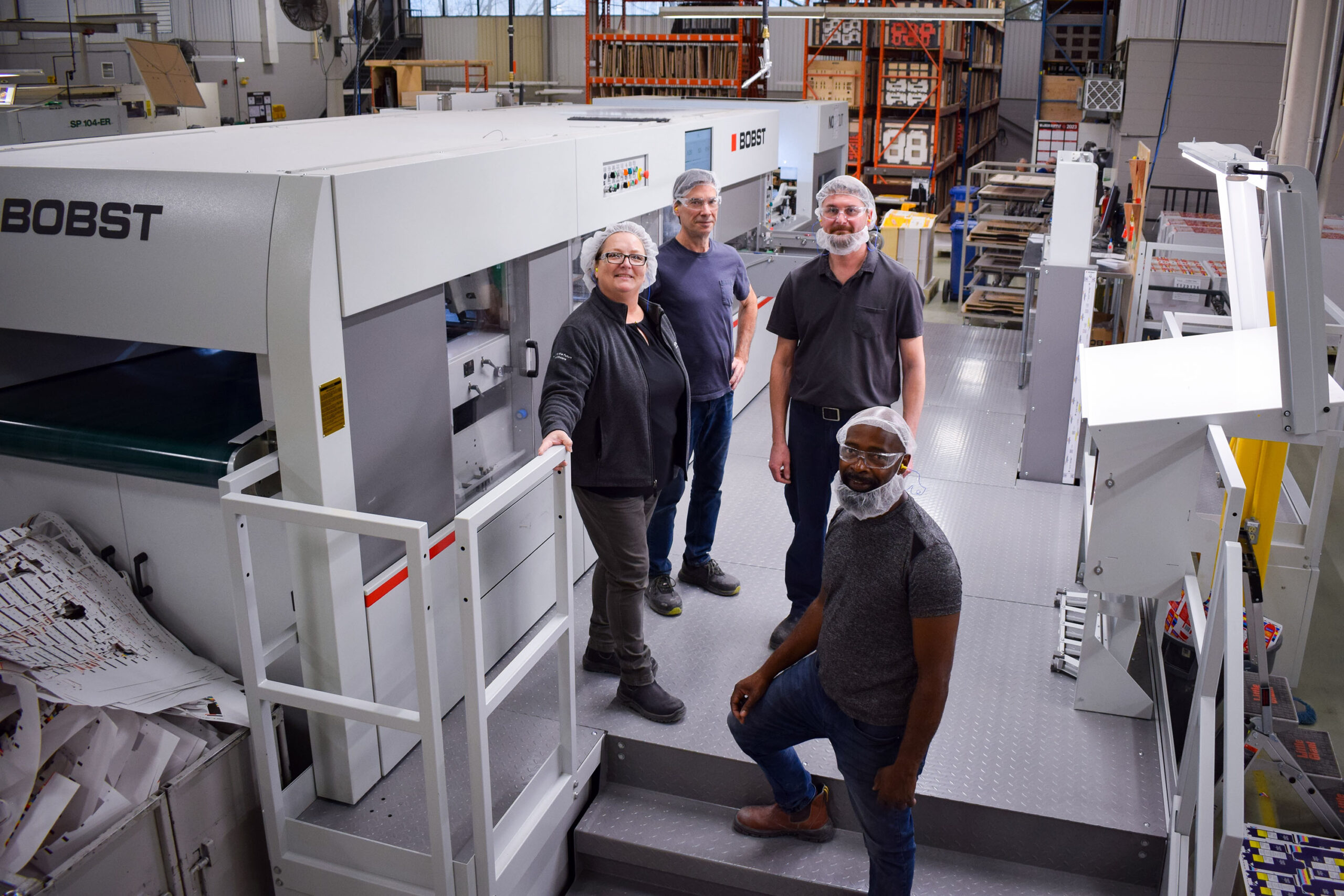Jones Healthcare installs Bobst diecutter PrintActionPrintAction