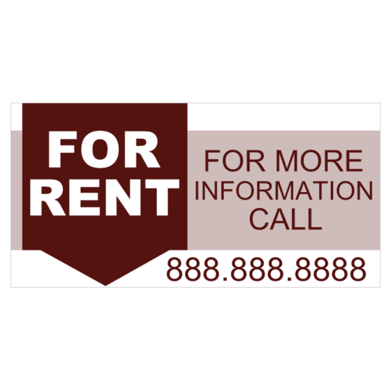 For Rent Banner
