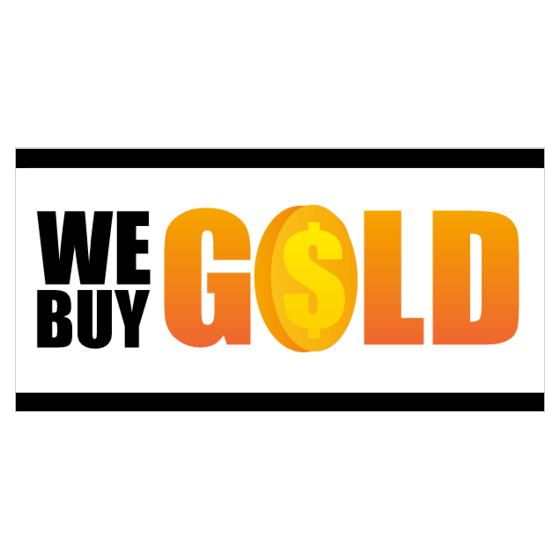 We Buy Gold Signs To Create Gold Banners