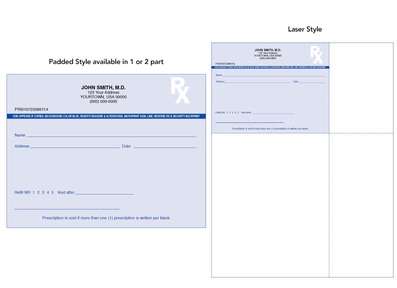 Florida Prescription Forms Printco