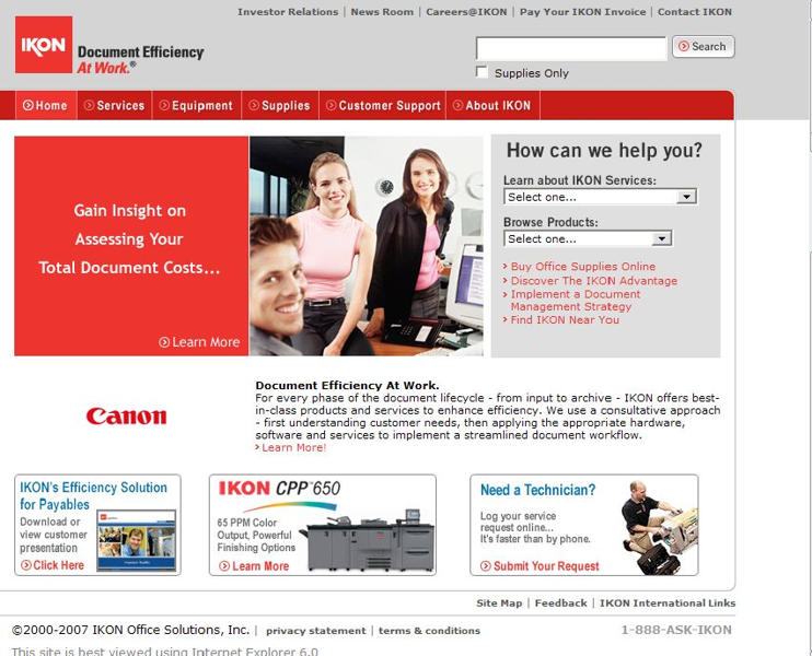 IKON Office Solutions Details