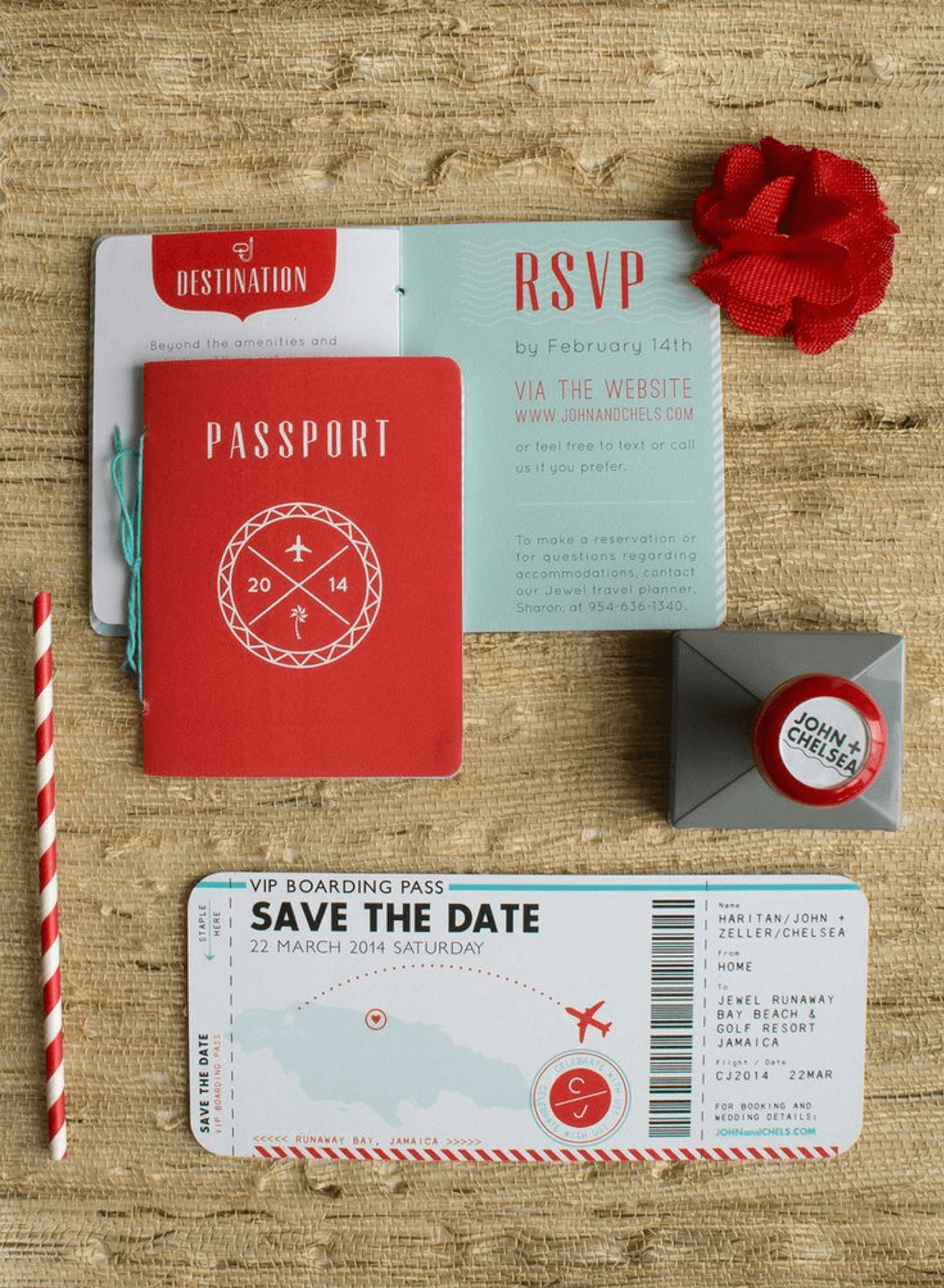 Ideas for a Destination Wedding Invitations