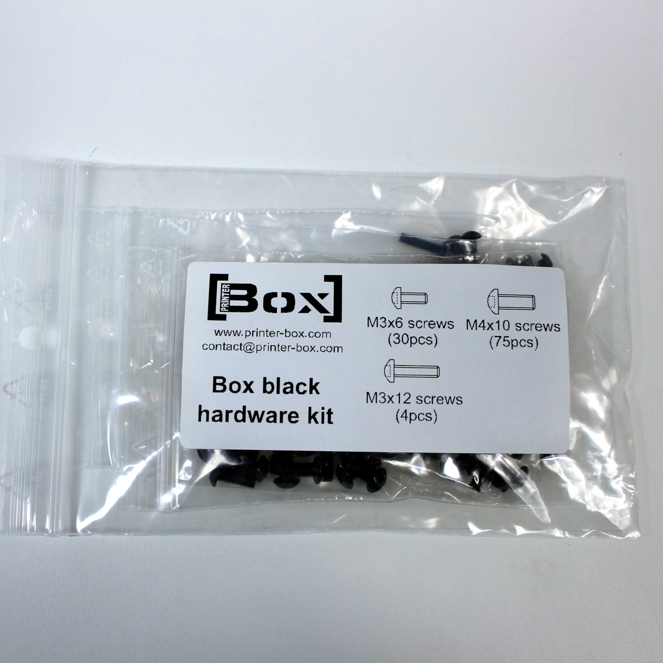 Black hardware set Printer Box