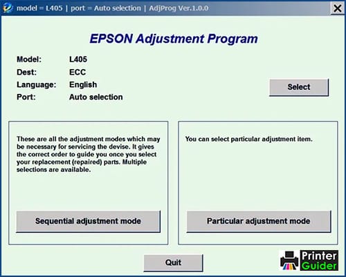 download software epson l405