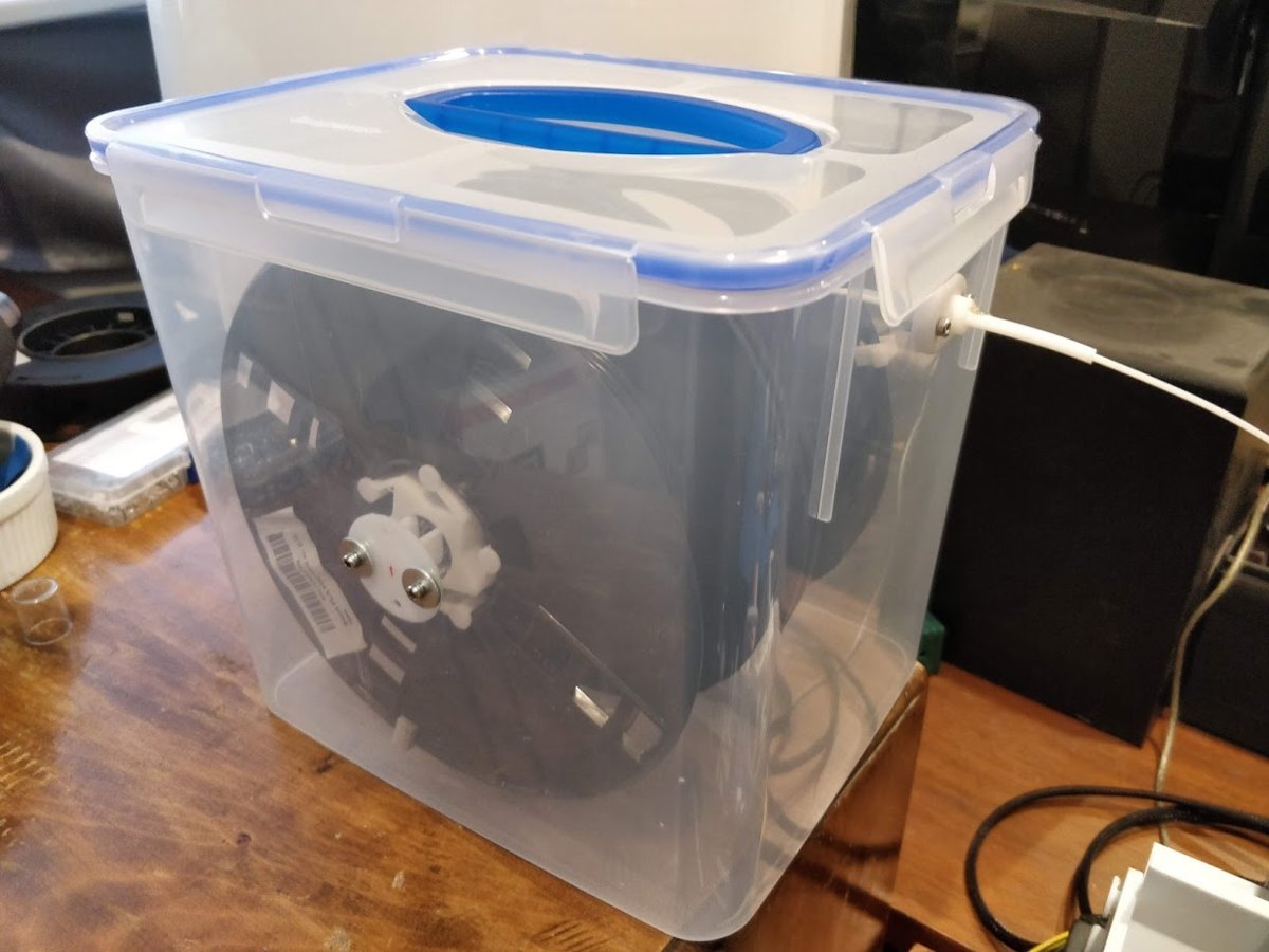 3D Printer Filament Dry Box Keep Humidity Low PrinterKnowledge
