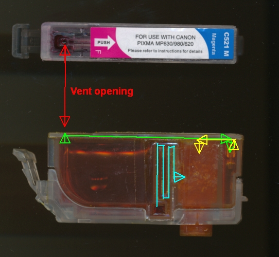 Refill gone awry PrinterKnowledge Laser, 3D, Inkjet Printer Help