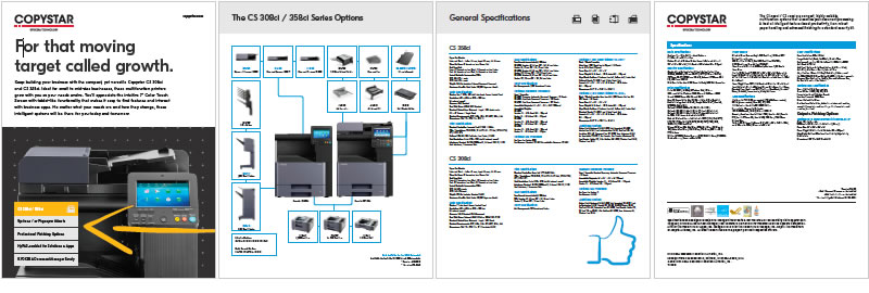 Kyocera 308ci Color Multifunction Printer