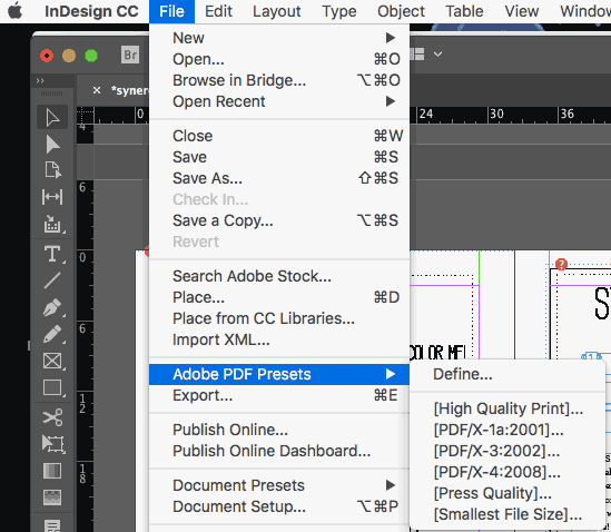 Adobe Pdf Presets Indesign / Adobe InDesign CS Classroom in a Book
