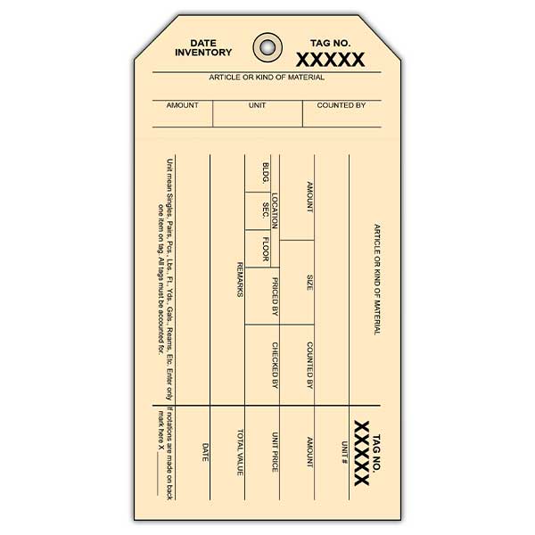 Inventory Tag Templates Download This Free Printable, 41 OFF