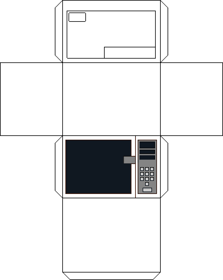 Noni's Crafts Microwave for Dolls