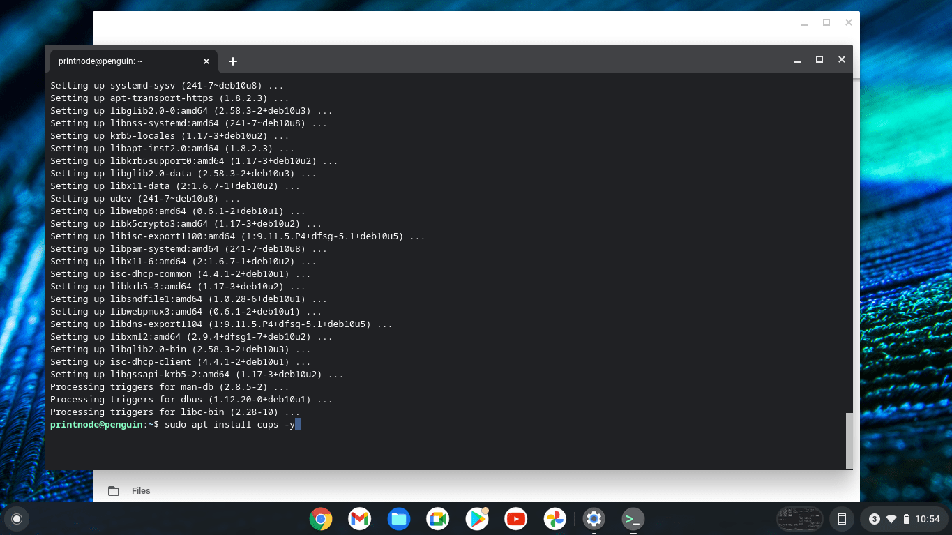 Remote Printing with a Chromebook PrintNode