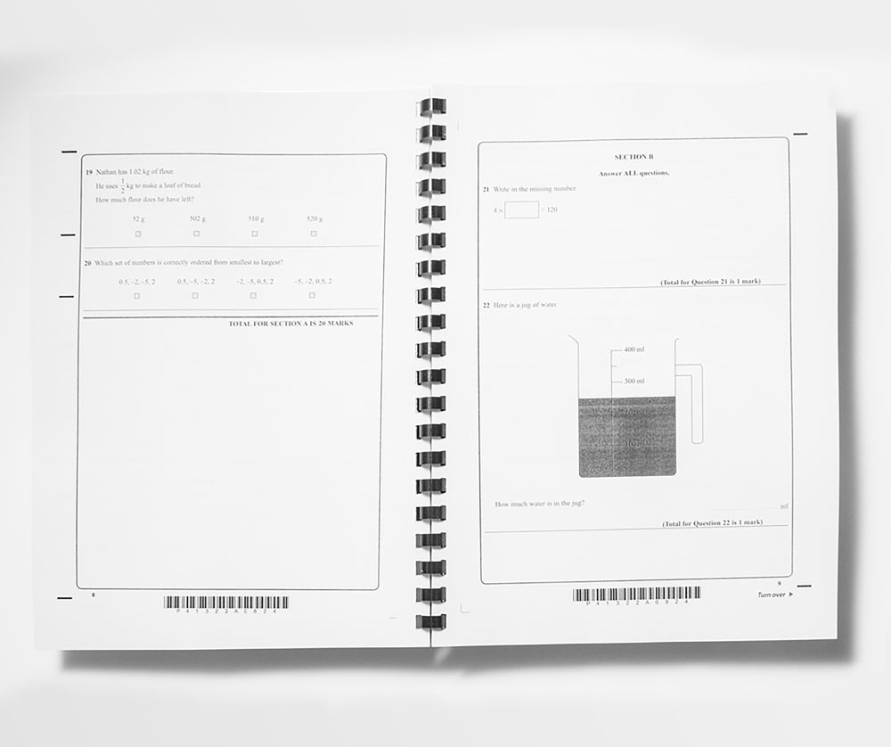 Edexcel Pearson Primary Year 6 Mathematics Past Papers Print On Demand