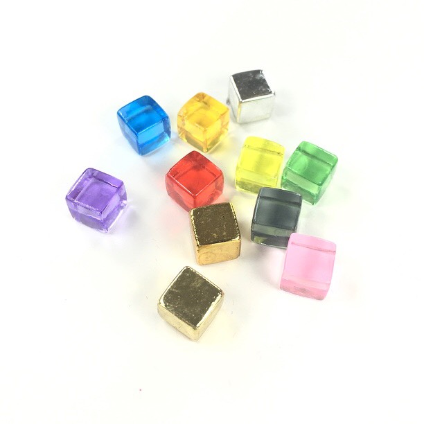 Plastic Cubes (8mm) Print & Play