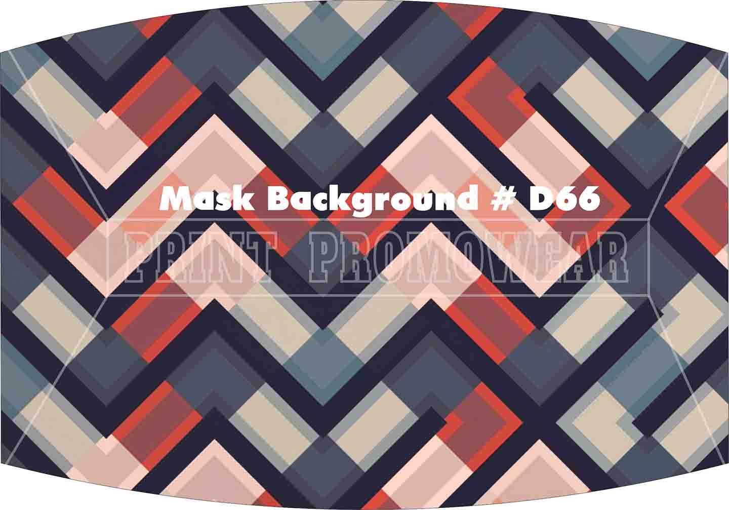 Print Promowear Face Mask Backgrounds