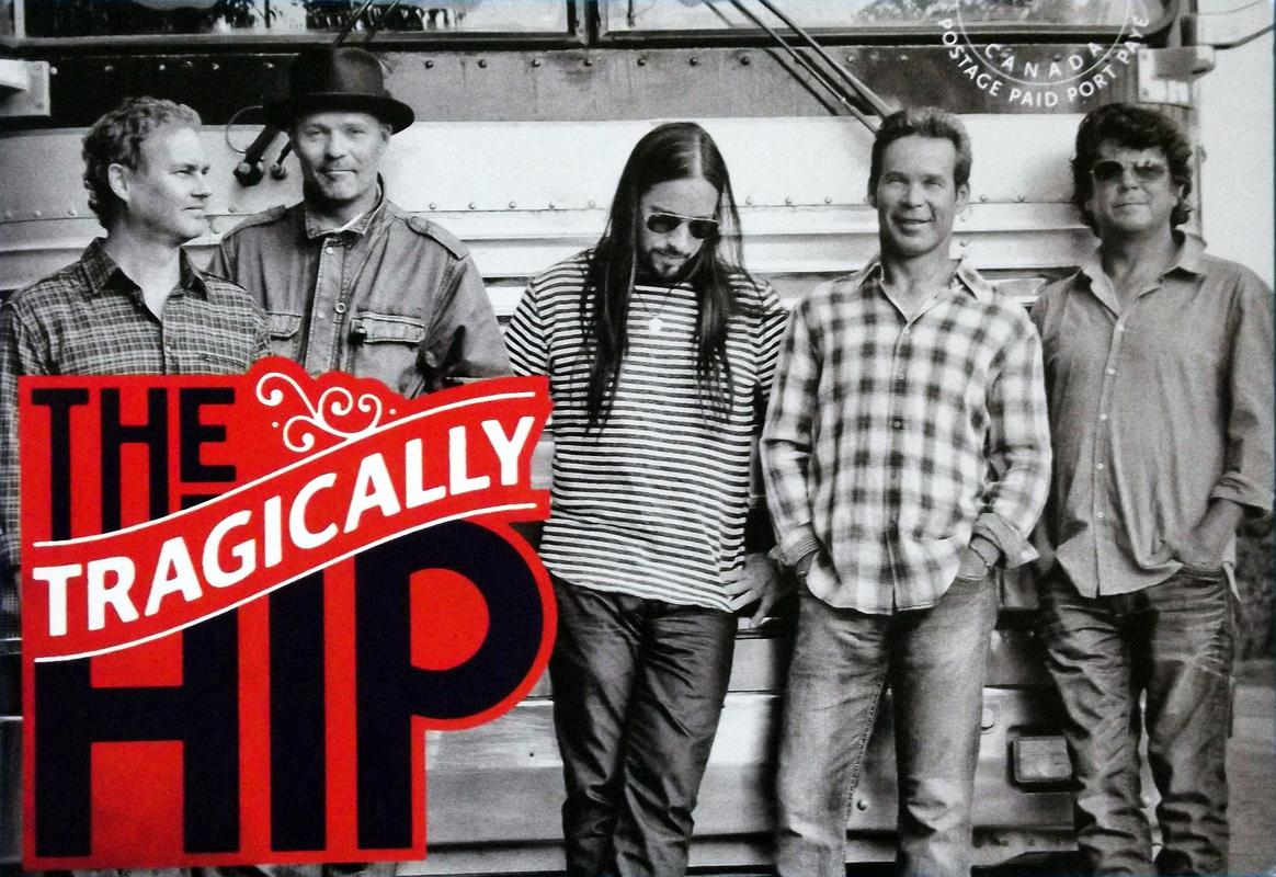 TRAGICALLY HIP Man Machine Poem Tour Poster prints4u
