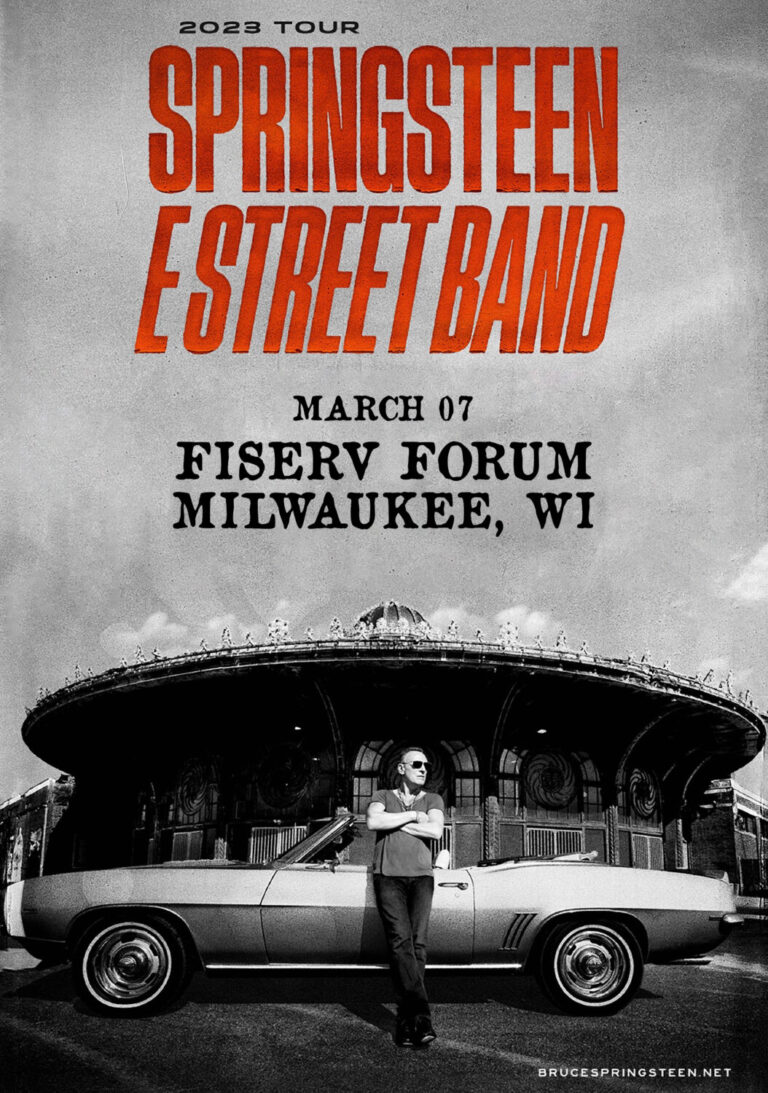 BRUCE SPRINGSTEEN & E Street Band 2023 World Tour Milwaukee, WI