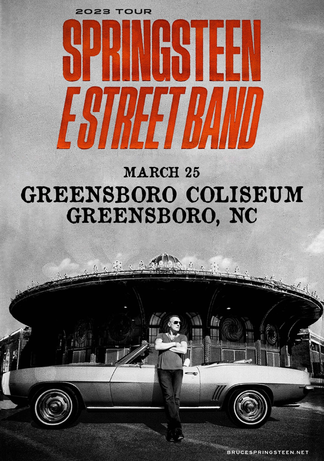 BRUCE SPRINGSTEEN & E Street Band 2023 World Tour Greensboro, NC