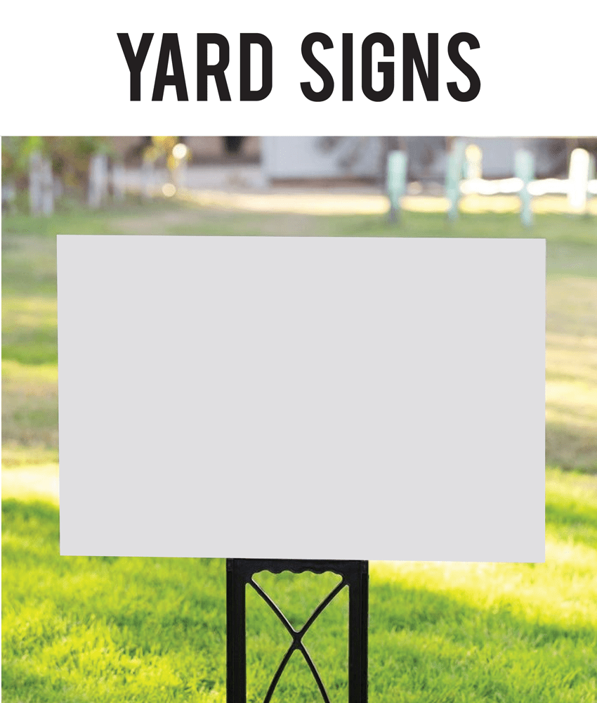 Yard Signs The Print Shop