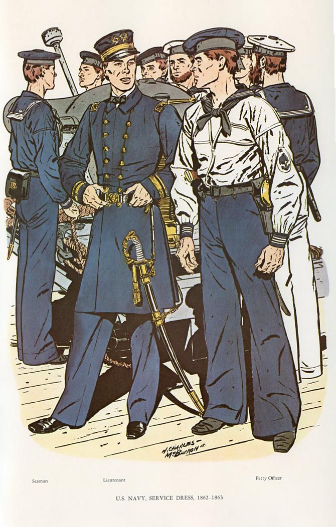 US Navy Service Dress, 18621863