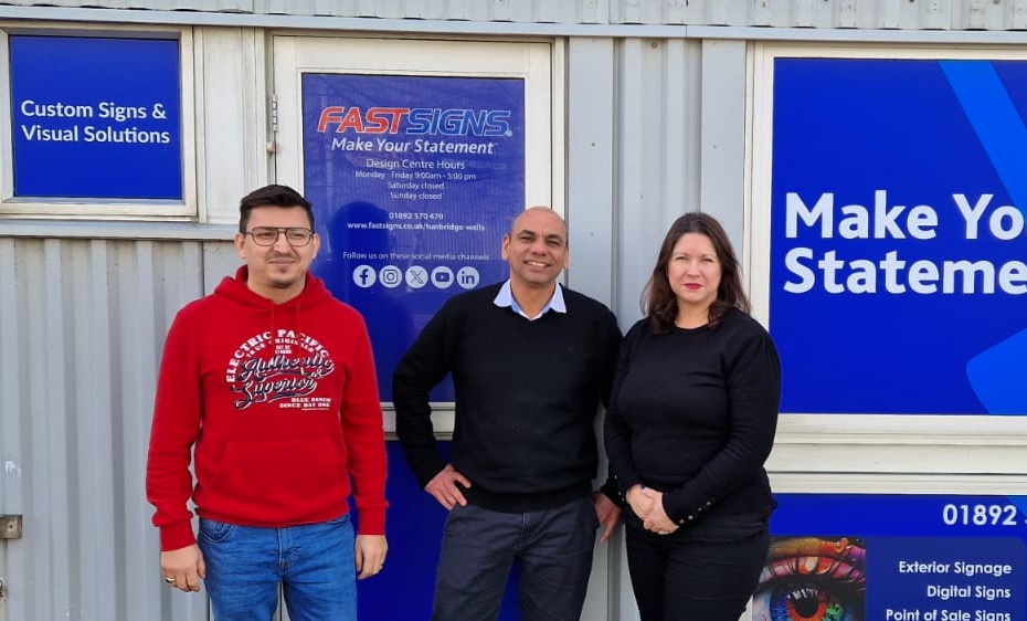 Printweek Fastsigns Tunbridge Wells gets new lease of life