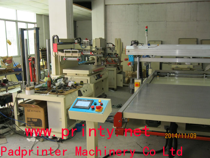Four posts screen printer,large 4 post sliding table screen printing machine equipment manufacturers