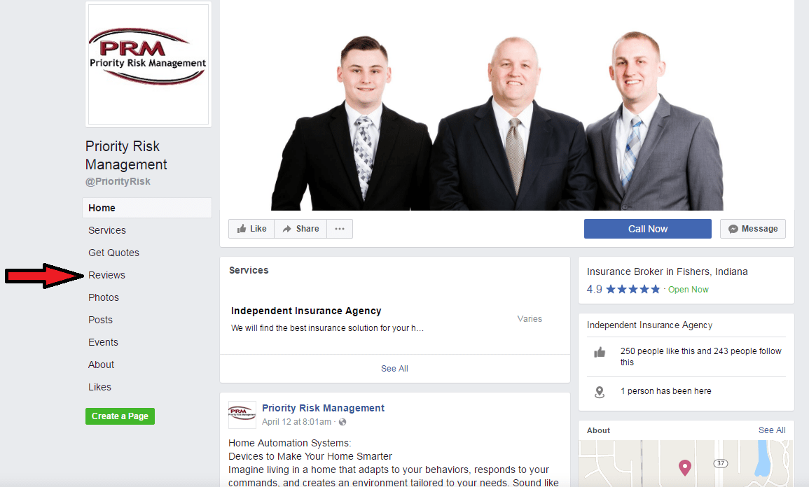 Insurance Reviews Fishers Indiana Priority Risk Management