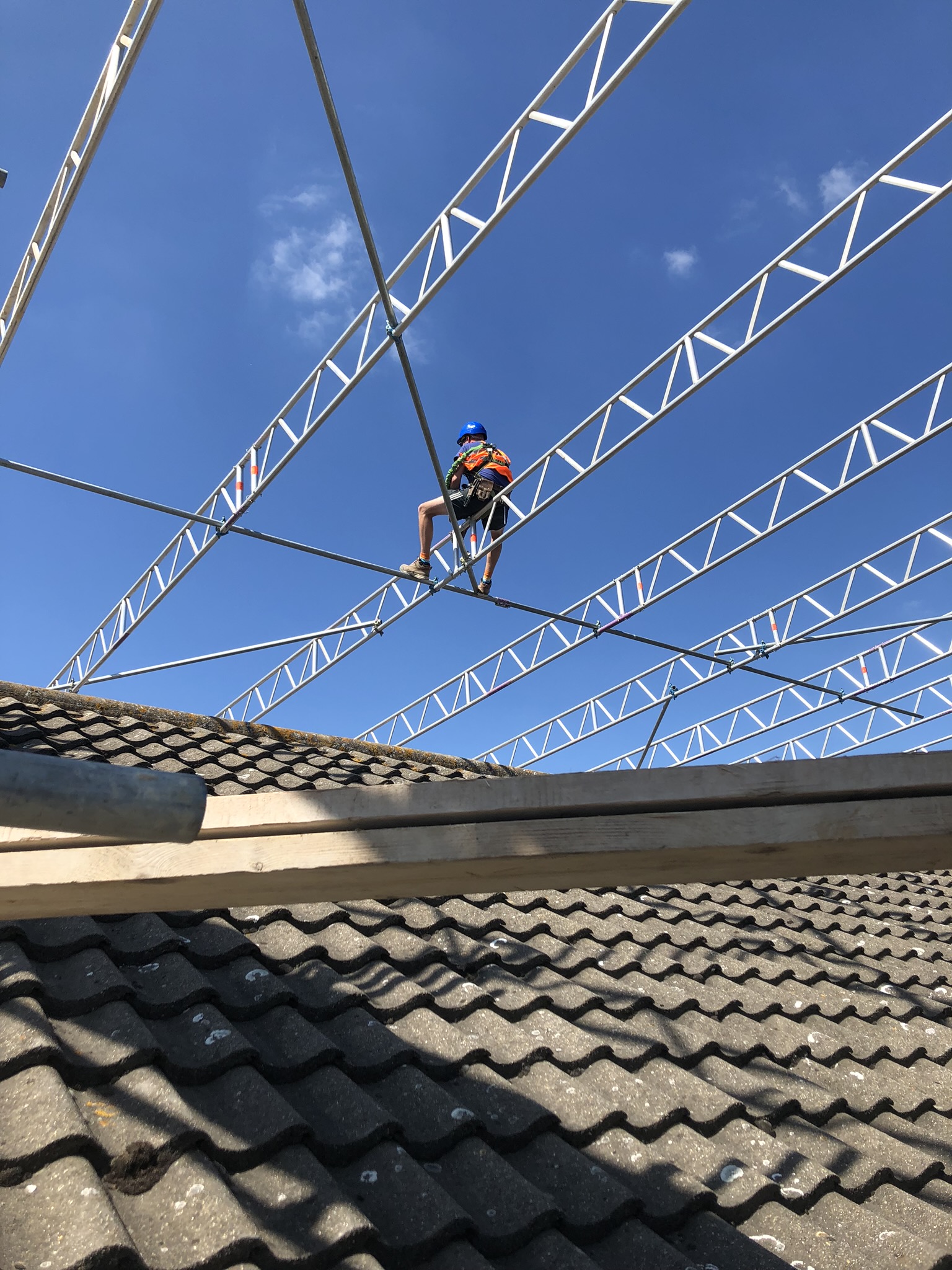 Temporary Roofing Systems Scaffolding Hire Cambridge