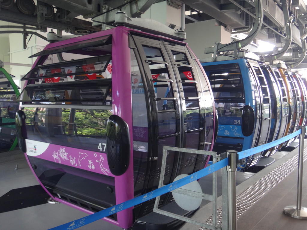 Trying Out The New Sentosa Cable Car Line PrisChew Dot Com